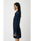 ZIP UP DENIM ミニドレス