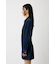 ZIP UP DENIM ミニドレス