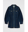 ZIP UP DENIM ミニドレス