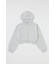 SHORT ZIP UP フーディ