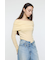 OFF SHOULDER カットトップス