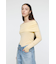 OFF SHOULDER カットトップス