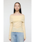 OFF SHOULDER カットトップス