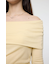 OFF SHOULDER カットトップス