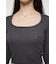 SCOOP NECK ロングスリーブ TEE