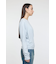 OVER DYED ONE SHOULDER L／S TEE