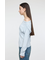 OVER DYED ONE SHOULDER L／S TEE