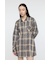 CHECK SHIRT ドレス