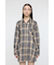 CHECK SHIRT ドレス