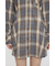 CHECK SHIRT ドレス