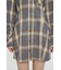 CHECK SHIRT ドレス
