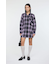 CHECK SHIRT ドレス