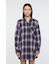 CHECK SHIRT ドレス