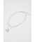 CLEAR MARBLE ネックレス