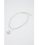 CLEAR MARBLE ネックレス