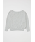 OFF SHOULDER LOGO SWEAT プルオーバー