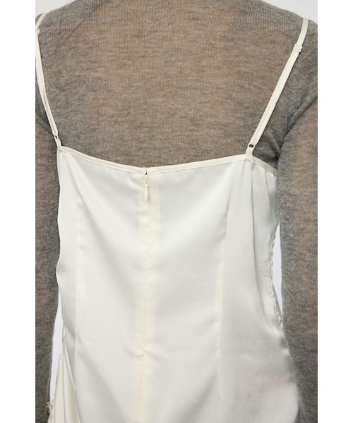 DOT SATIN CAMI ドレス｜マウジーの通販｜&mall（アンドモール）三井