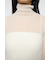 SHEER TURTLE NECK ニットトップス