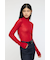 SHEER TURTLE NECK ニットトップス