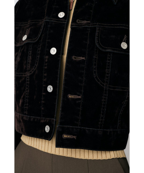 VELVET SHORTジャケット｜マウジーの通販｜&mall（アンドモール）三井