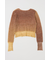 GRADATION CROPPED KNIT トップス