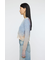 GRADATION CROPPED KNIT トップス