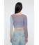 GRADATION CROPPED KNIT トップス