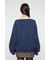WASHED OFF SHOULDER スウェット