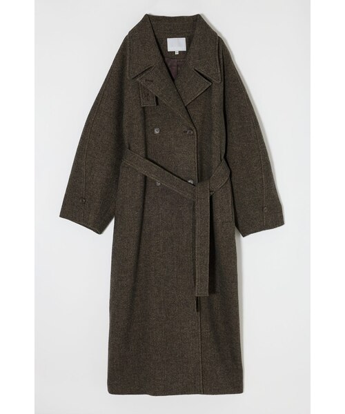 FORM SLEEVE ロングコート MOUSSY FORM SLEEVE LONG コート｜マウジーの通販｜&mall（アンドモール）三井