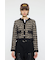 COMPACT KNIT TWEED ジャケット