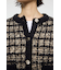 COMPACT KNIT TWEED ジャケット