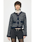 COMPACT KNIT TWEED ジャケット