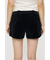 LOW WAIST VELVET ショーツ