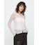 SHEER KNIT SHIRT シャツ