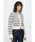 SHADOW STRIPE KNIT カーディガン