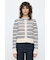 SHADOW STRIPE KNIT カーディガン