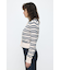 SHADOW STRIPE KNIT カーディガン