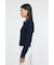 DOUBLE LAYERED ニットシャツ
