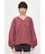 FADED V NECK SWEAT シャツ