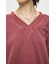 FADED V NECK SWEAT シャツ