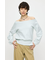 SIDE SLIT OFF SHOULDER スウェット