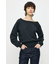 SIDE SLIT OFF SHOULDER スウェット