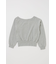SIDE SLIT OFF SHOULDER スウェット