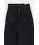 CROSS WAIST WIDE ストレート