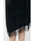 LACE TRIM VELVET スカート