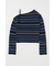 RANDOM STRIPE OFF SHOULDER トップス