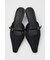 STRAP POINTED ミュール