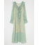 RUFFLE CHIFFON MAXI ドレス