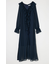 RUFFLE CHIFFON MAXI ドレス
