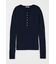SILK MIX HENRY NECK トップス